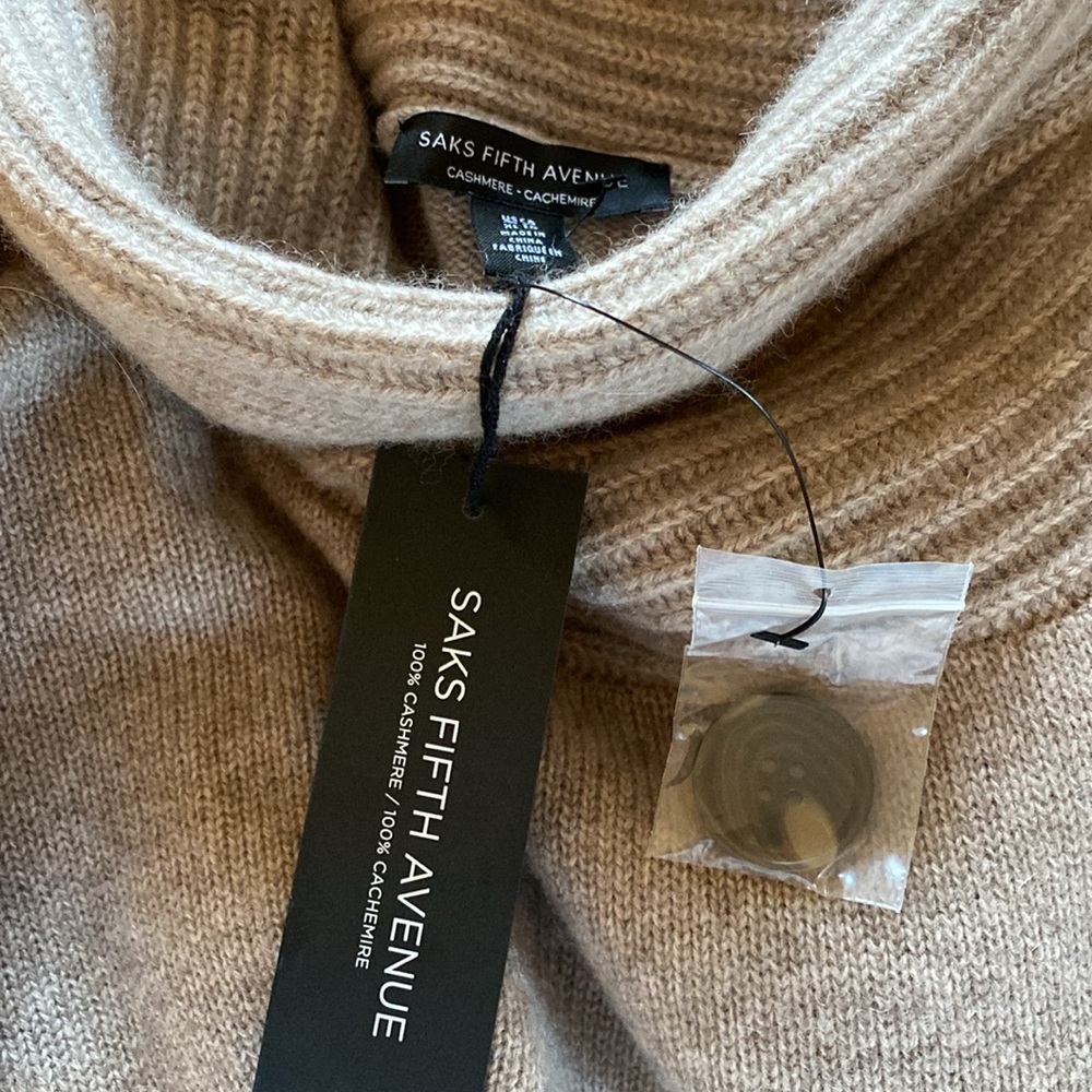💯 Cashmere Luxurious Turtleneck Sweater New With Tags - Picture 10 of 15